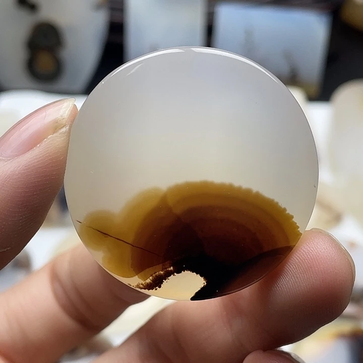 玛瑙/玉髓未镶嵌颈饰