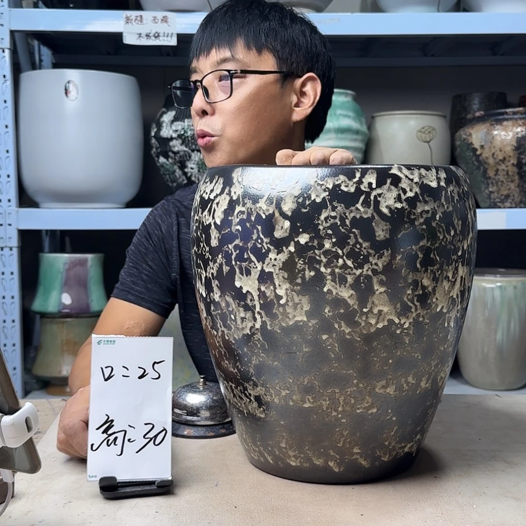 25@30 紫砂花盆尺寸