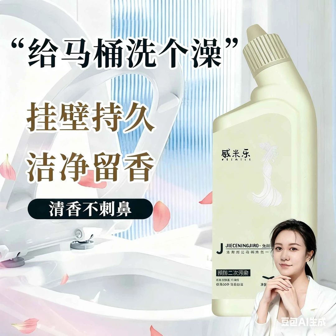 【高姨专属】威米乐免刷洗洁厕凝胶