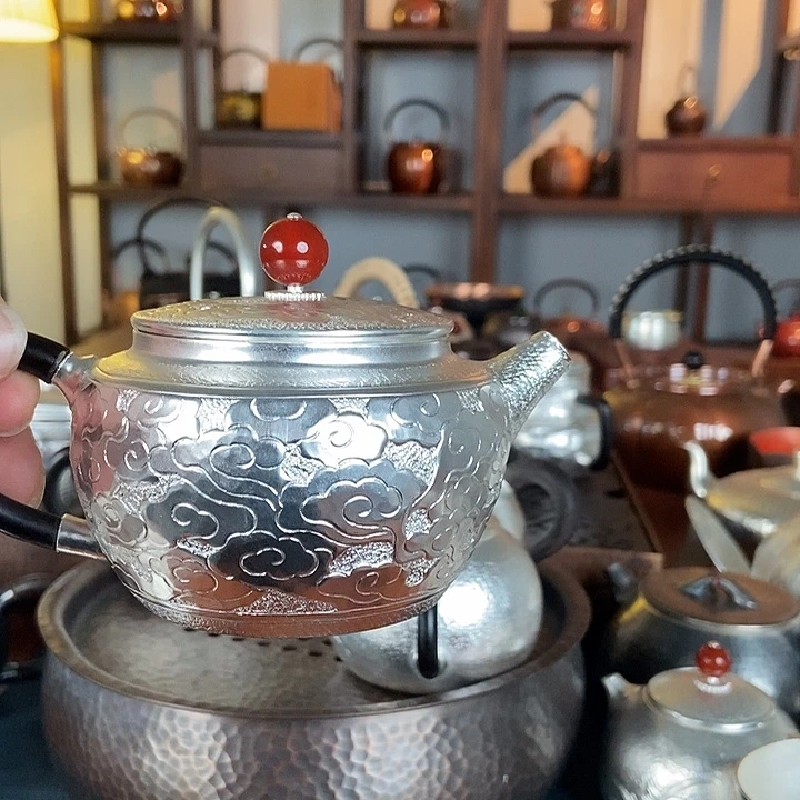 小***草纯手工制作一铜壶制作