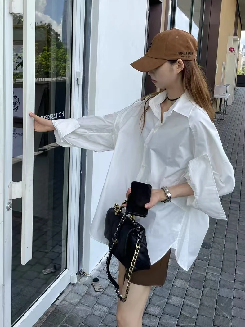 （编号01-100）衬衣设计感精品撤柜 孤品 NO退NO换宽松百搭慵懒风