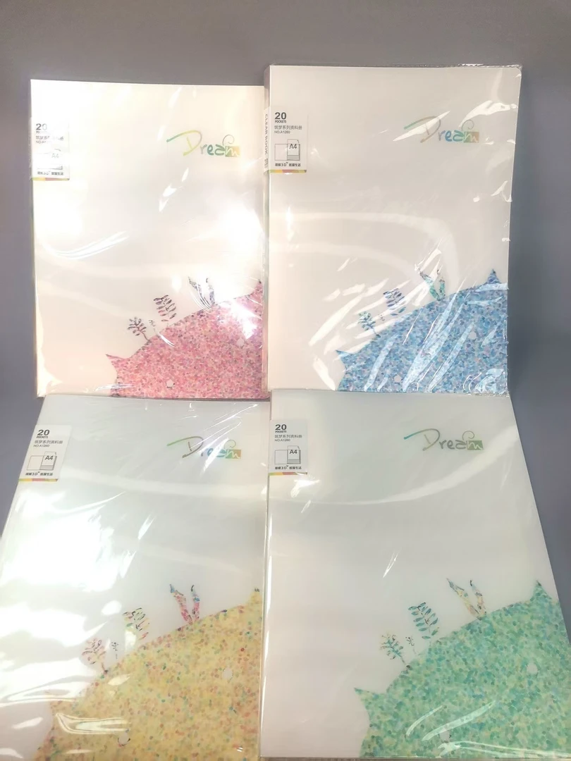 晟琪A4 20页资料册D1222【图案不挑】