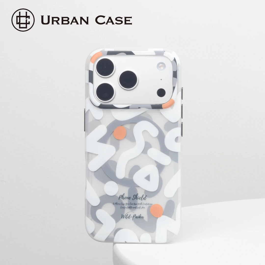 派壳涂鸦防摔磁吸手机壳适用于iPhone17promax保护壳16promax卡通