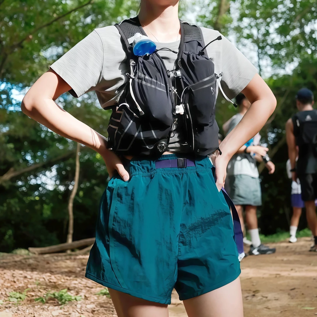 夏季户外复古男女山系轻薄透气速干登山徒步运动休闲日常通勤短裤