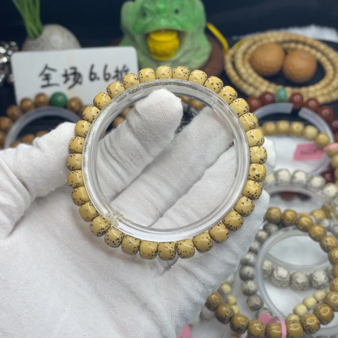 手串星月菩提7/6原白