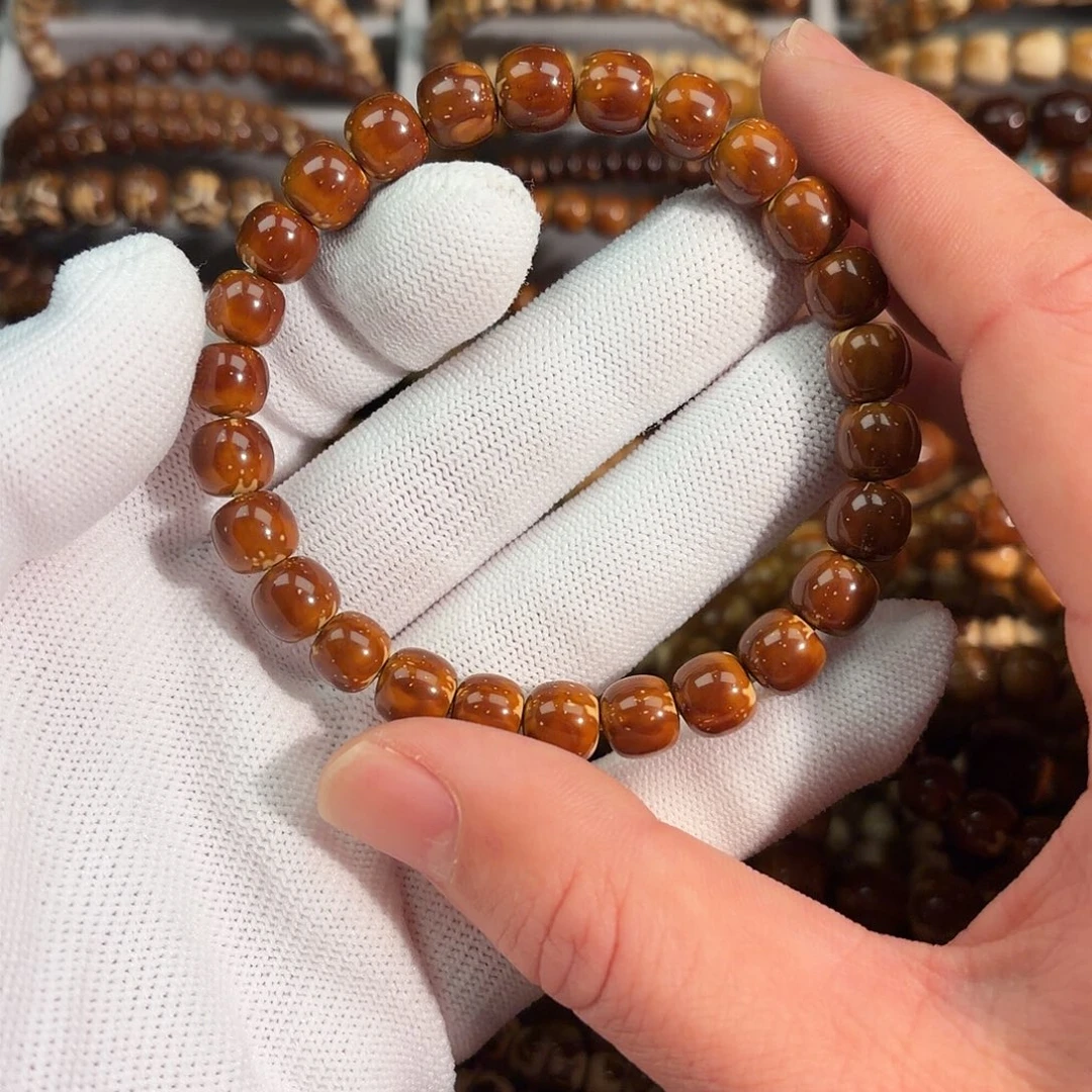 大***鹏紫金鼠手串紫金鼠火焰三花纯肉精品到顶高货卡8.6