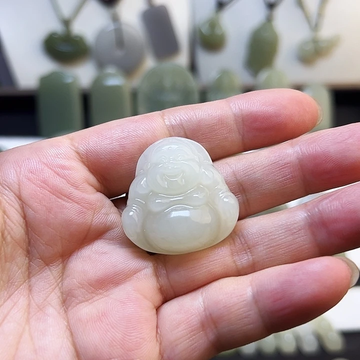 吊坠(不含链)未镶嵌和田玉666