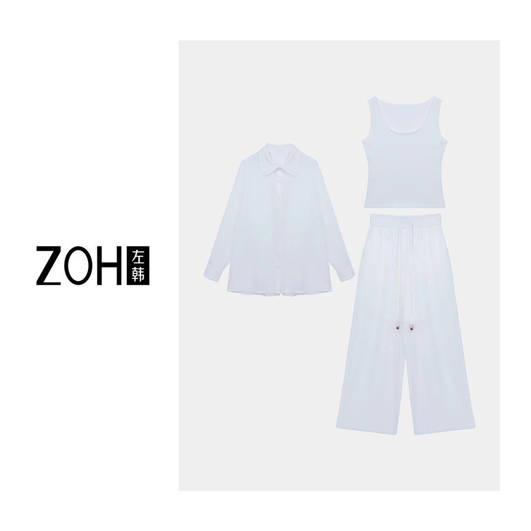 ZH074【左韩】时尚百搭优雅套装 DH520020C