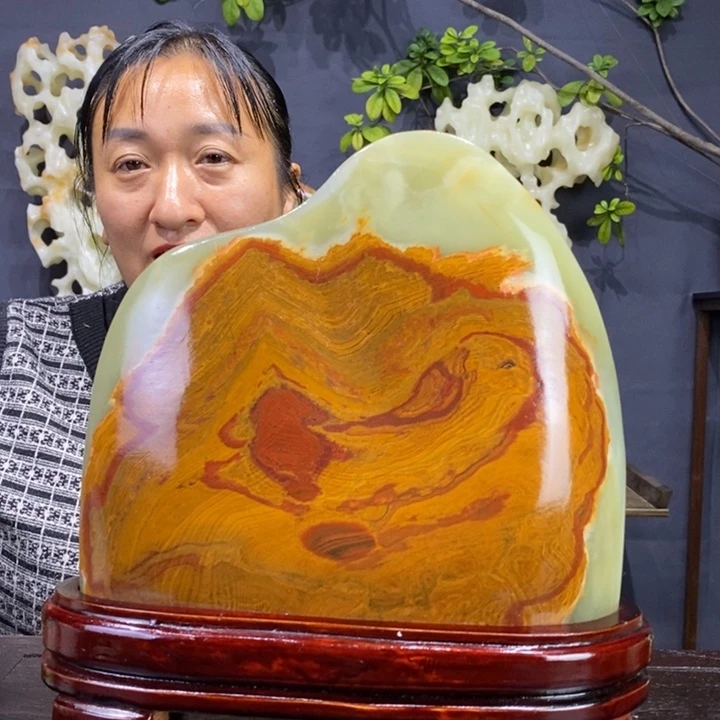 石材精品古青石摆件