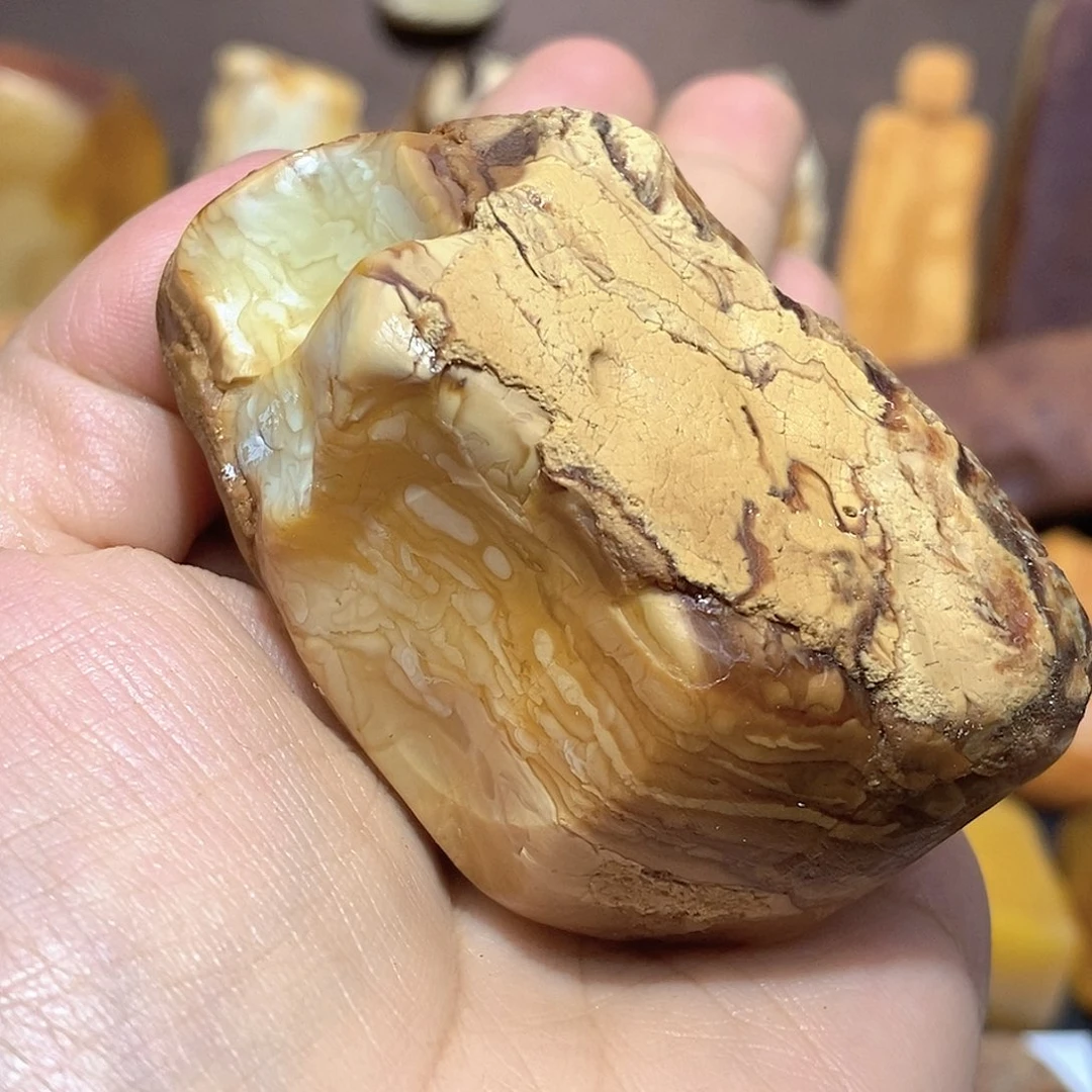 定制琥珀蜜蜡原石