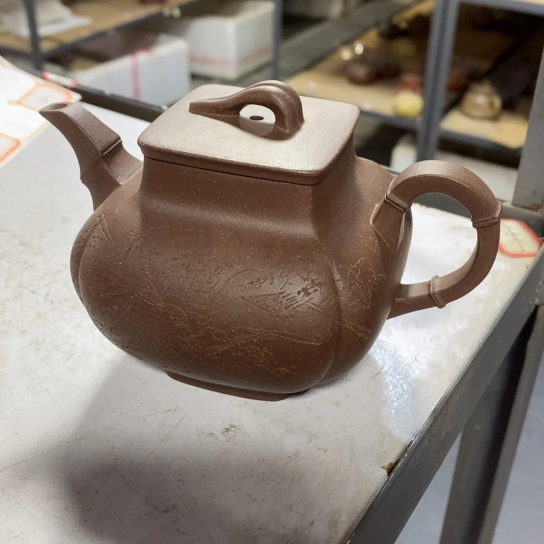 紫砂茶壶原矿手工40