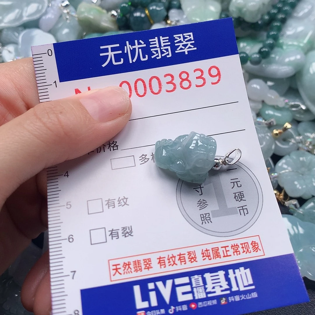 颈饰未镶嵌翡翠℡*?