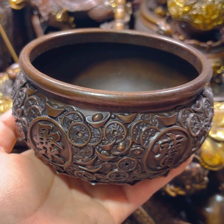 铜器摆件收收藏藏