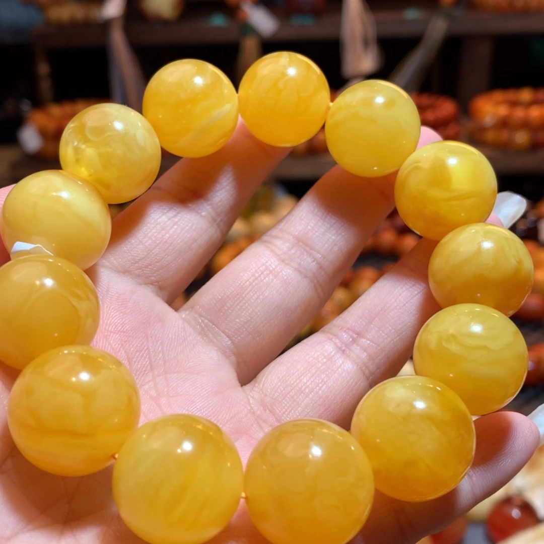 【闪购商品】手串蜜蜡未镶嵌蜜蜡手串