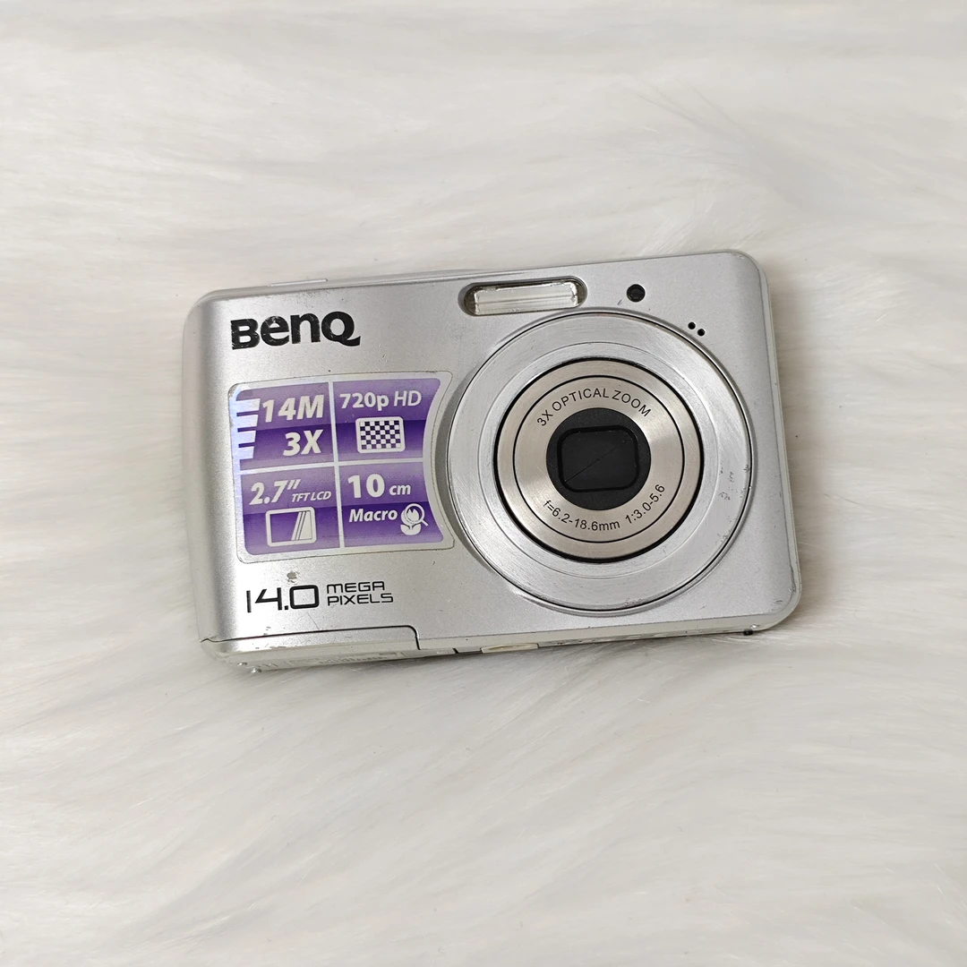 8新 Benq/明基 c1420 银色 出片清晰冷白皮 自备五号电池