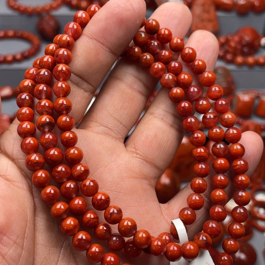 南红玛瑙未镶嵌珠宝奇石多圈6