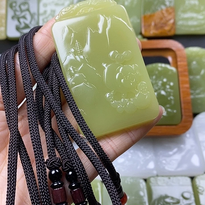 石材昆仑山料一套