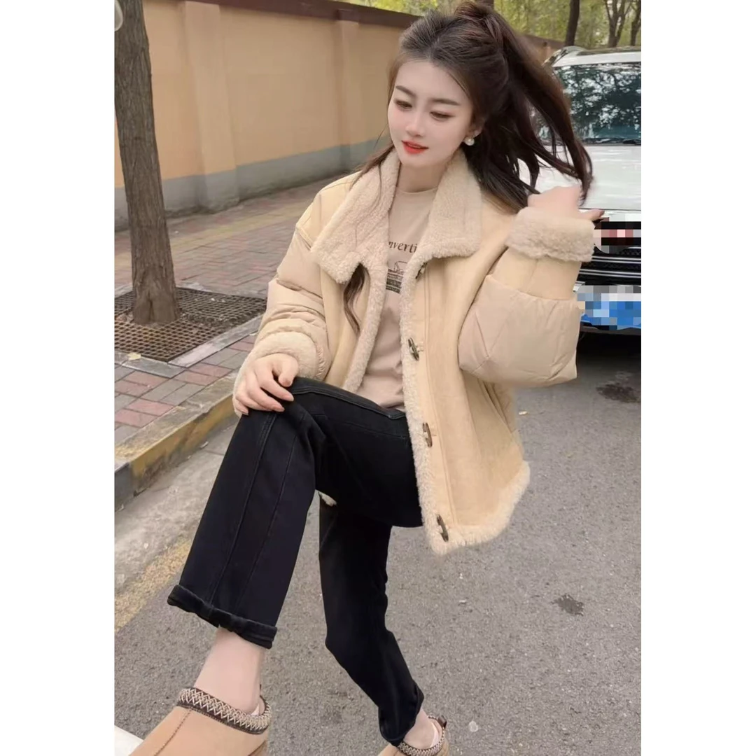 『治愈女孩X』设计显瘦百搭时尚羽绒服9084