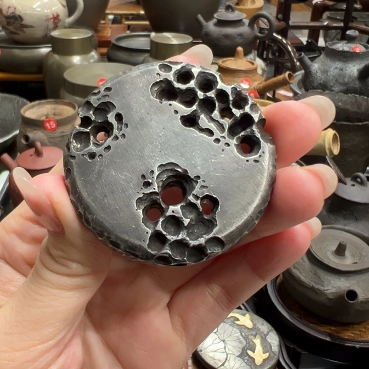 锡制盖置茶器茶器