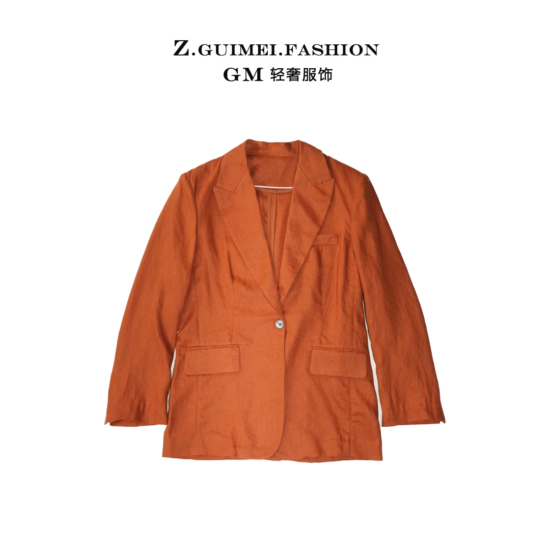 【肆姐高定】设计师款时尚西装外套X1294