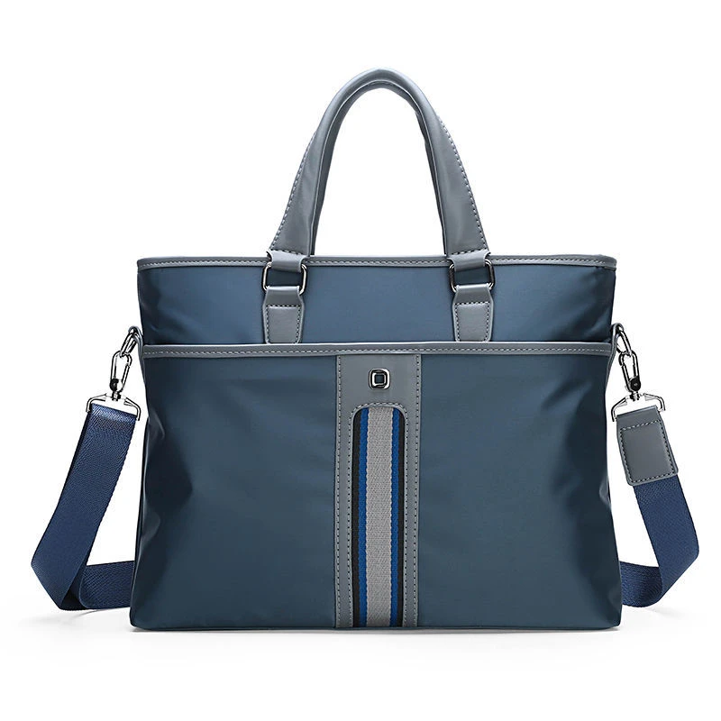 包包男士手提包牛津布公文包男商务休闲电脑包单间斜跨男士背包