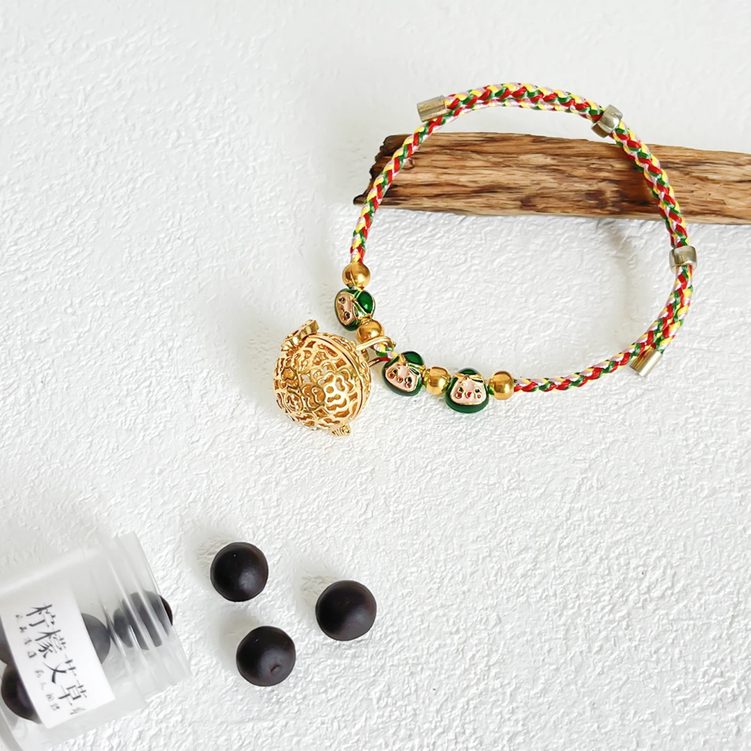 【送端午五彩绳】古法手工冷香丸蜜丸艾草香薄荷香茉莉香中式香薰