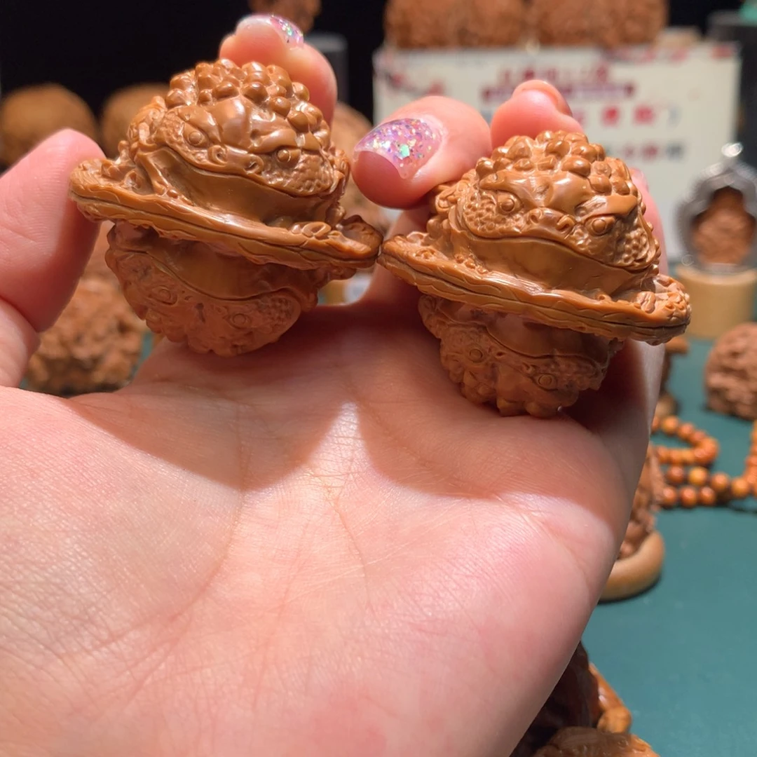 把件文玩核桃-金蟾