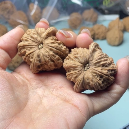 寒***吊坠文玩核桃血麒麟42尺128