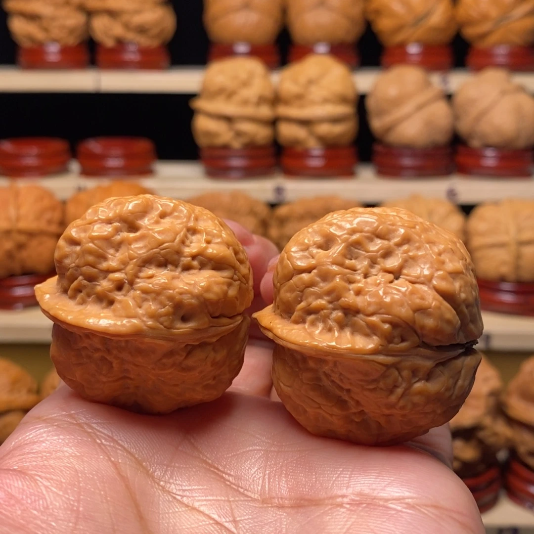 半***斤把件文玩核桃37青蛙王子