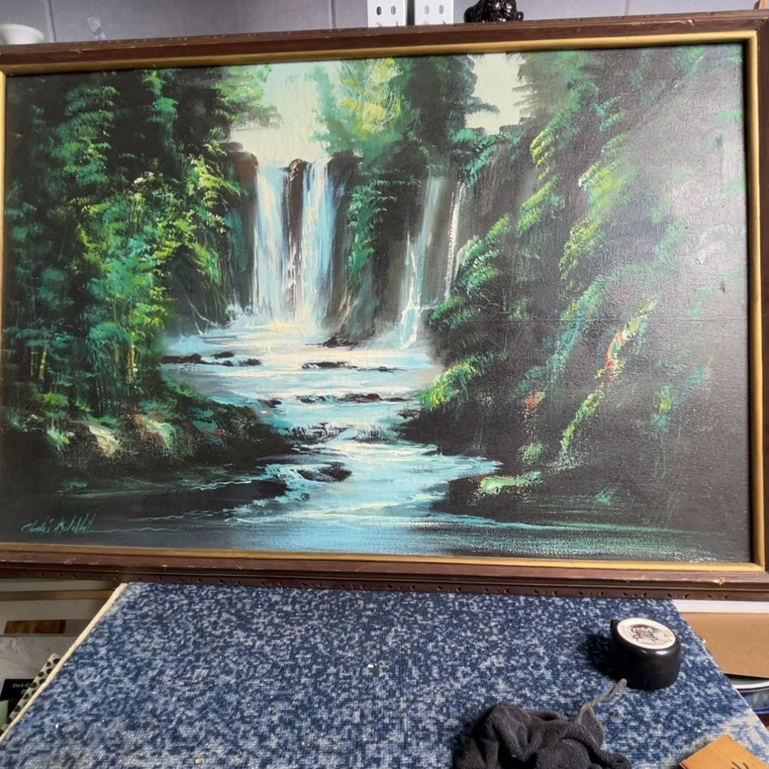 框画作品不退不换玻璃不包运损