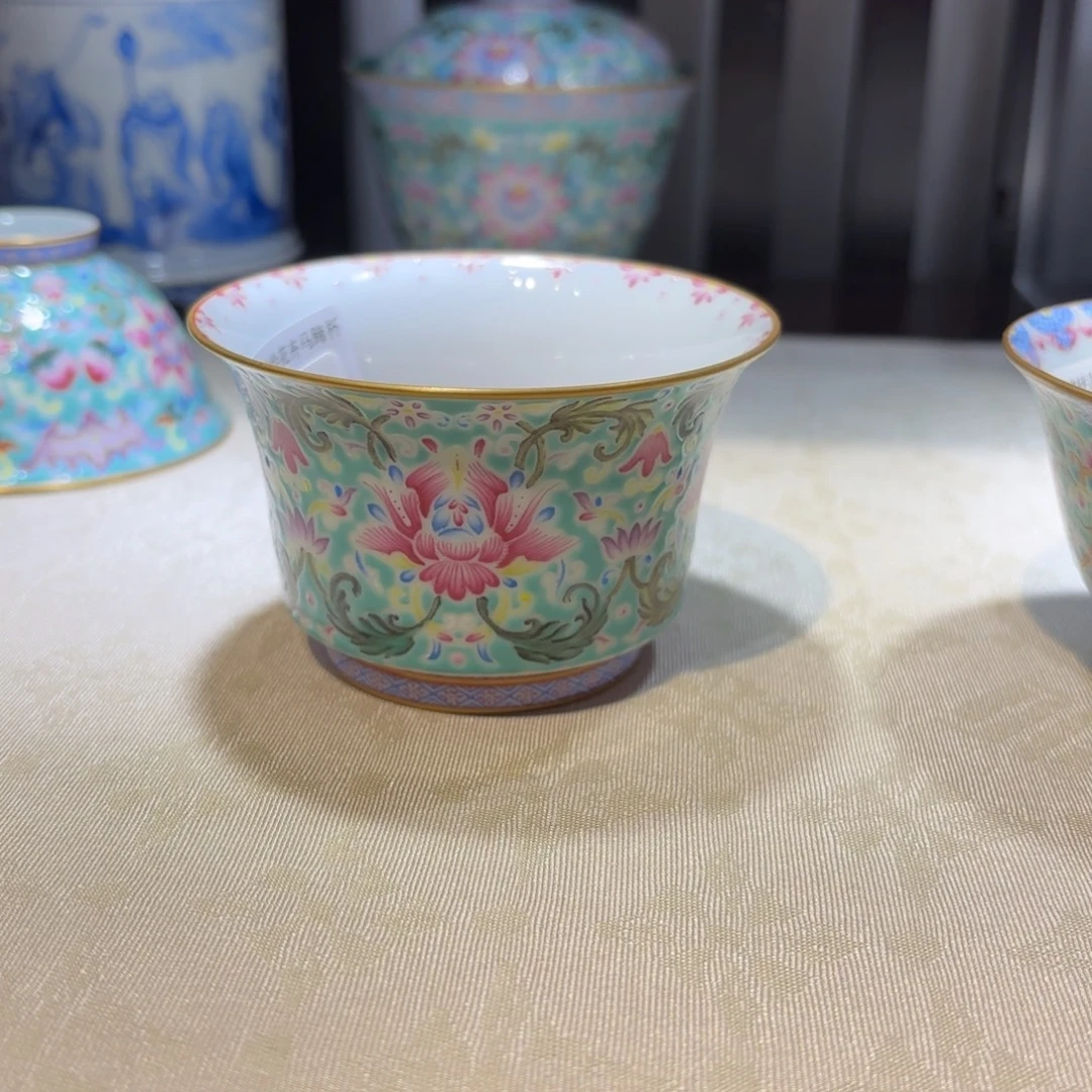 D***u纯手工手绘 高端茶器