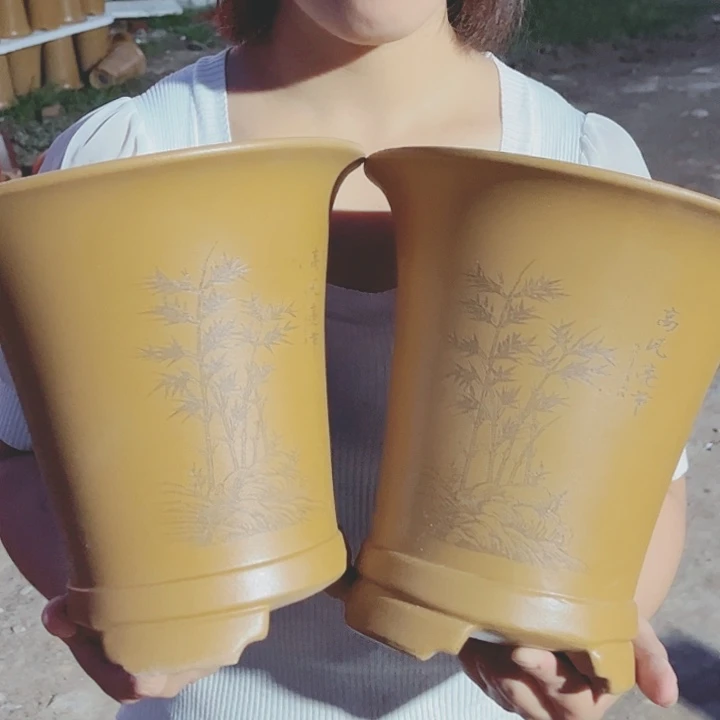 紫砂花盆宜兴紫砂精品花盆
