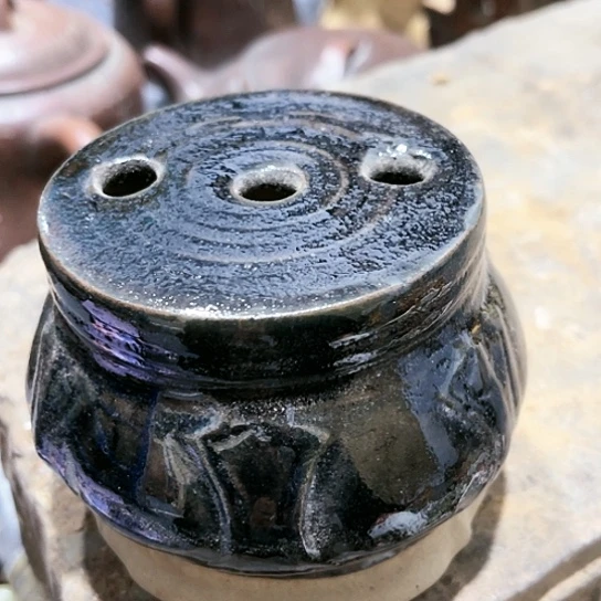 瓦当摆件摆件茶桌茶台陶瓷