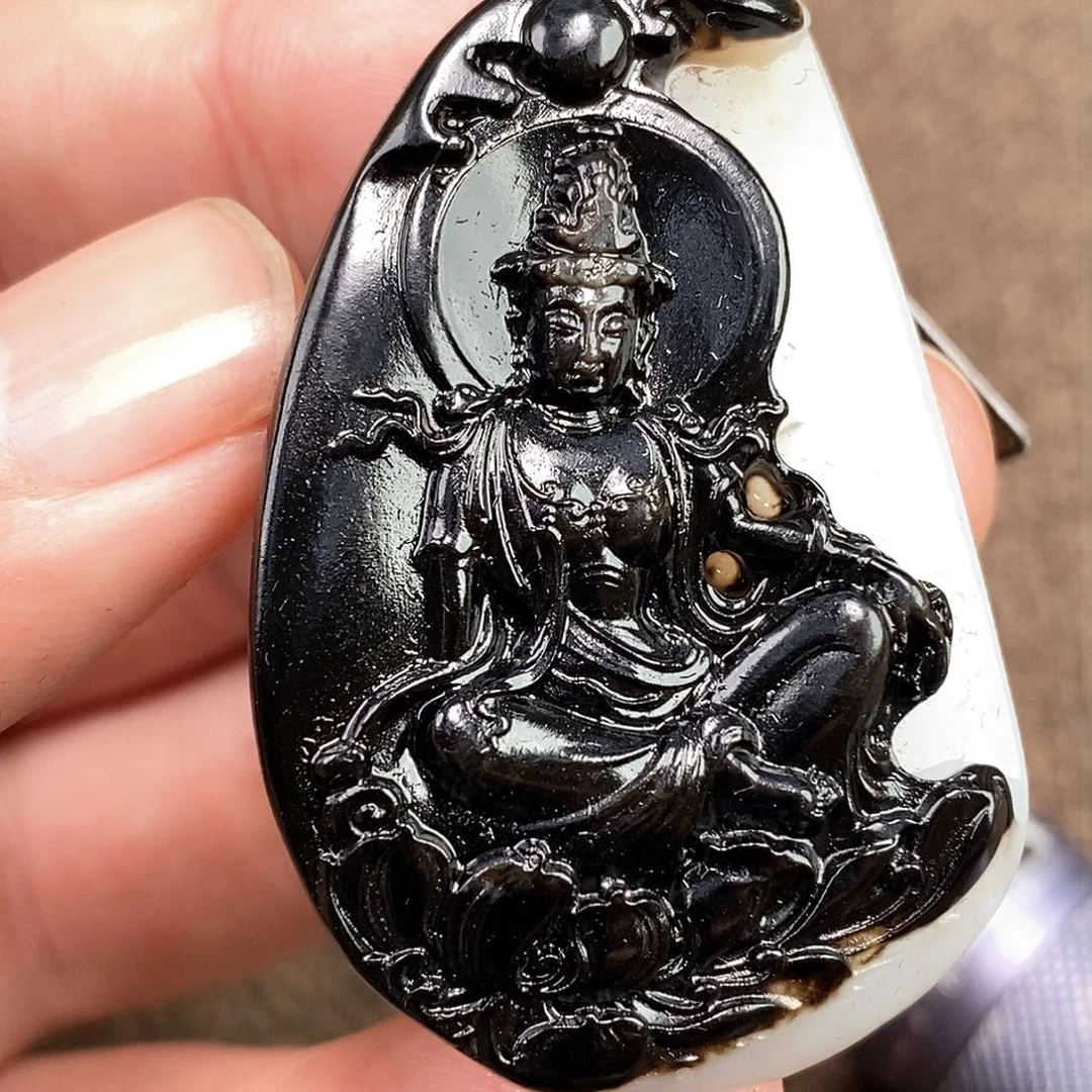 和田玉挂件未镶嵌