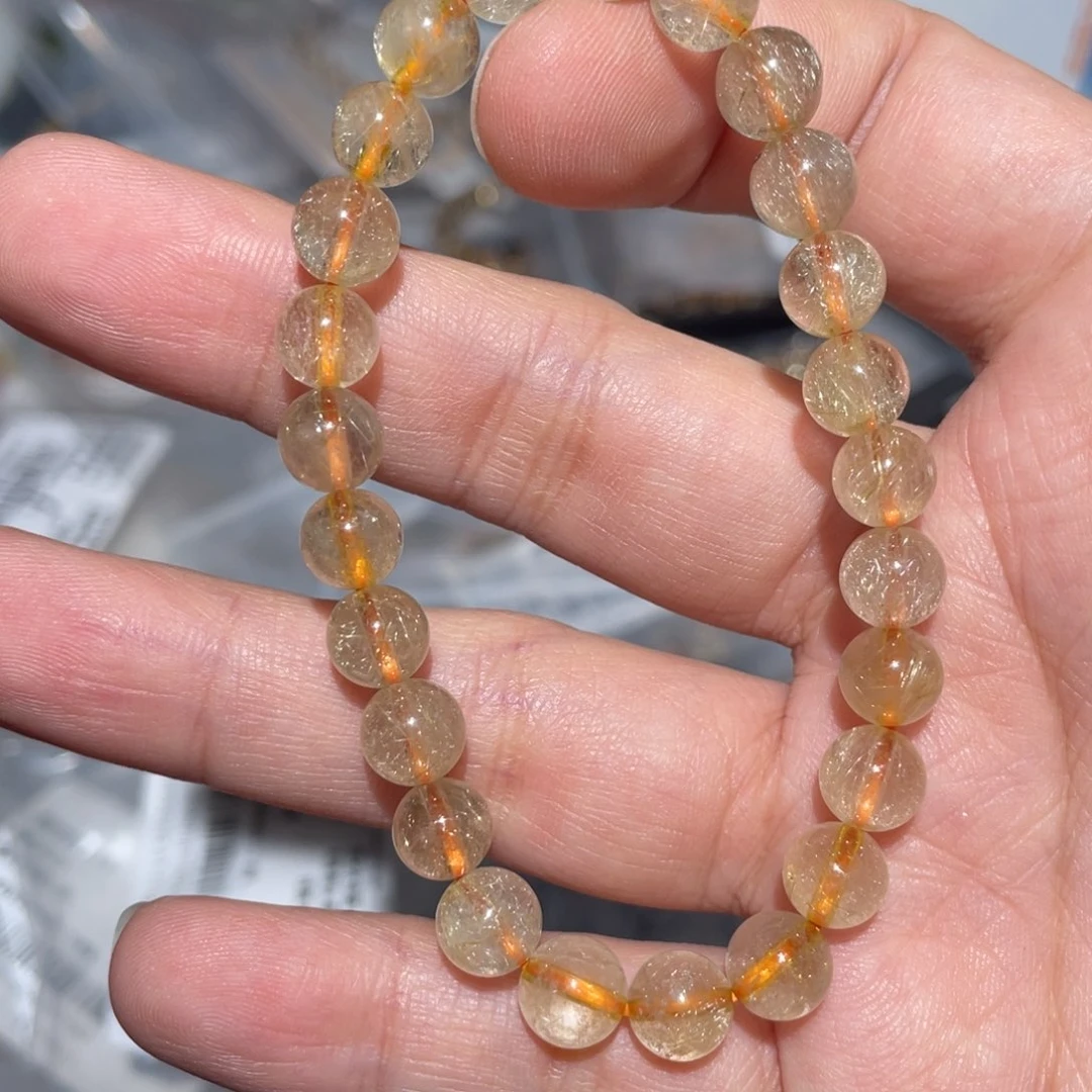 水晶手链未镶嵌六****?手链