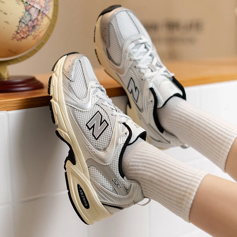 New Balance【530系列】男鞋女鞋2025新款网面运动鞋轻便透气休闲鞋