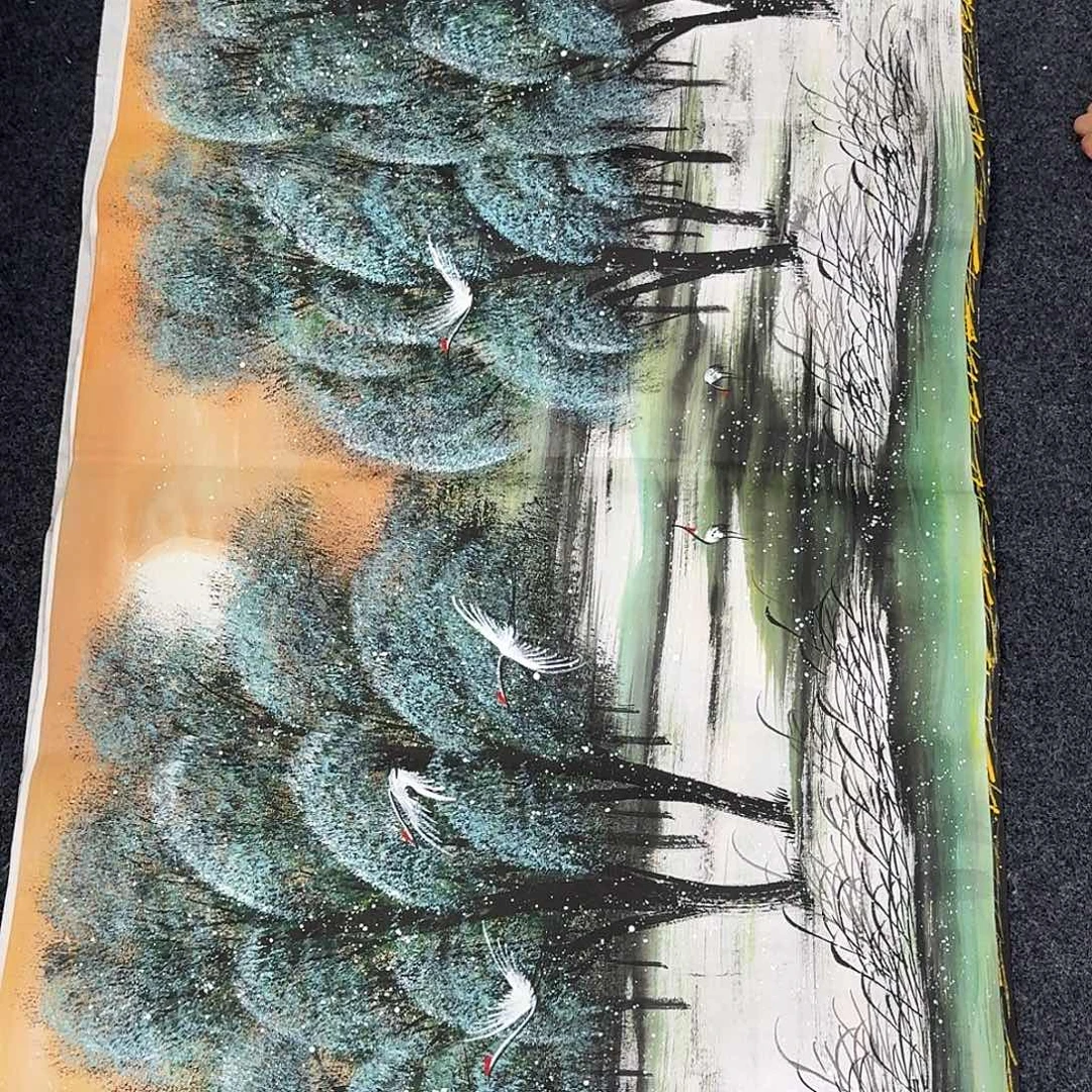 纯手绘的好看作品