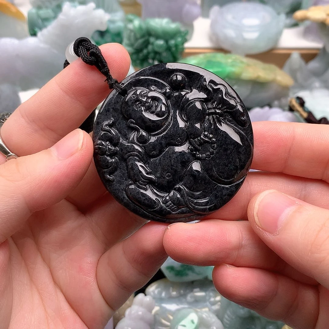 吊坠(不含链)未镶嵌翡翠