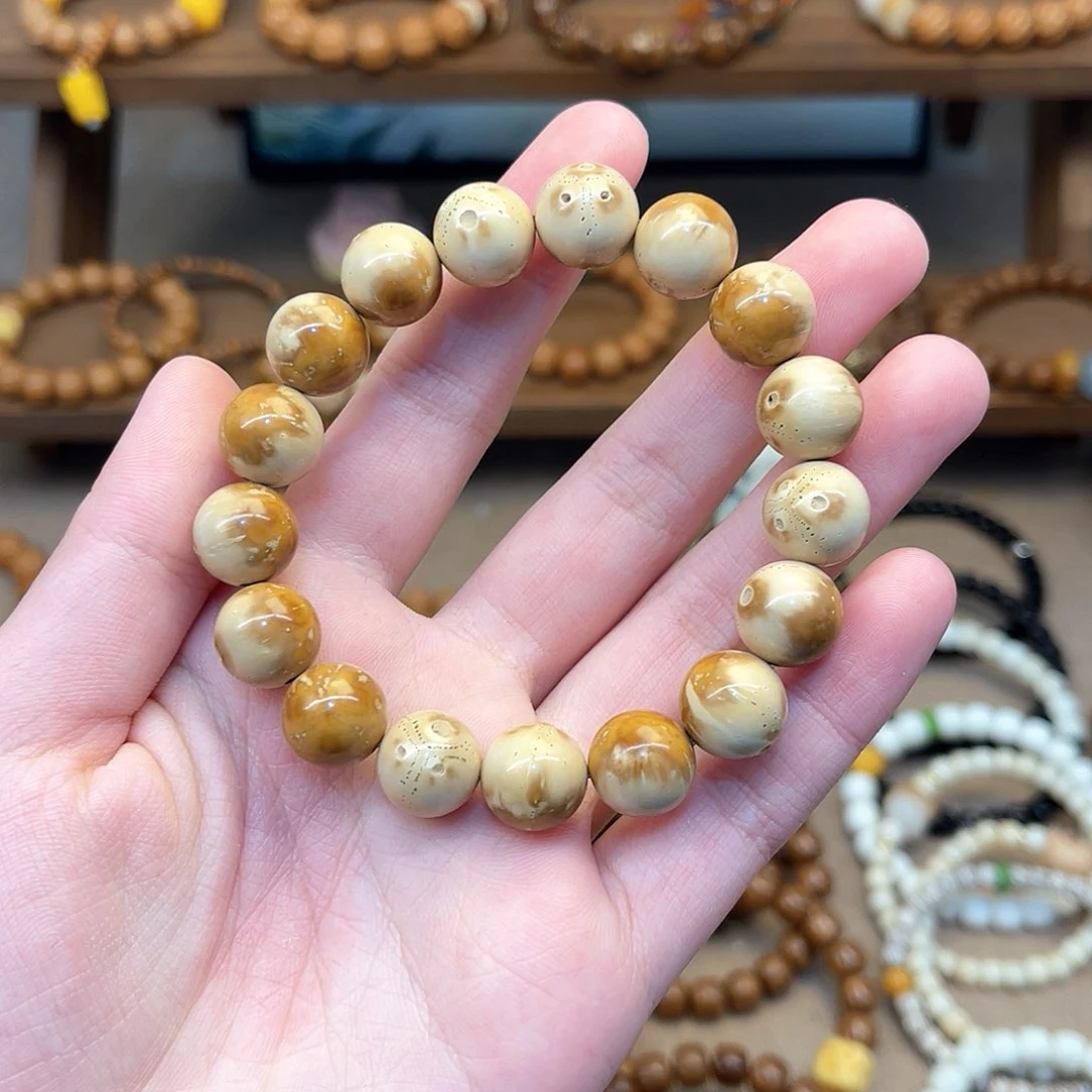 紫金鼠手串小***?手串素圈