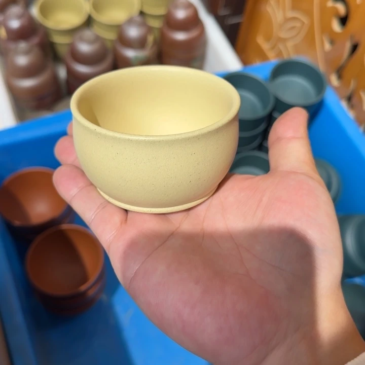 紫砂茶壶主人杯本绿