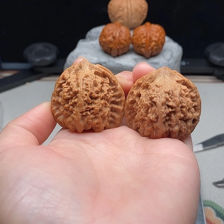 老***大把件文玩核桃39尺满天星