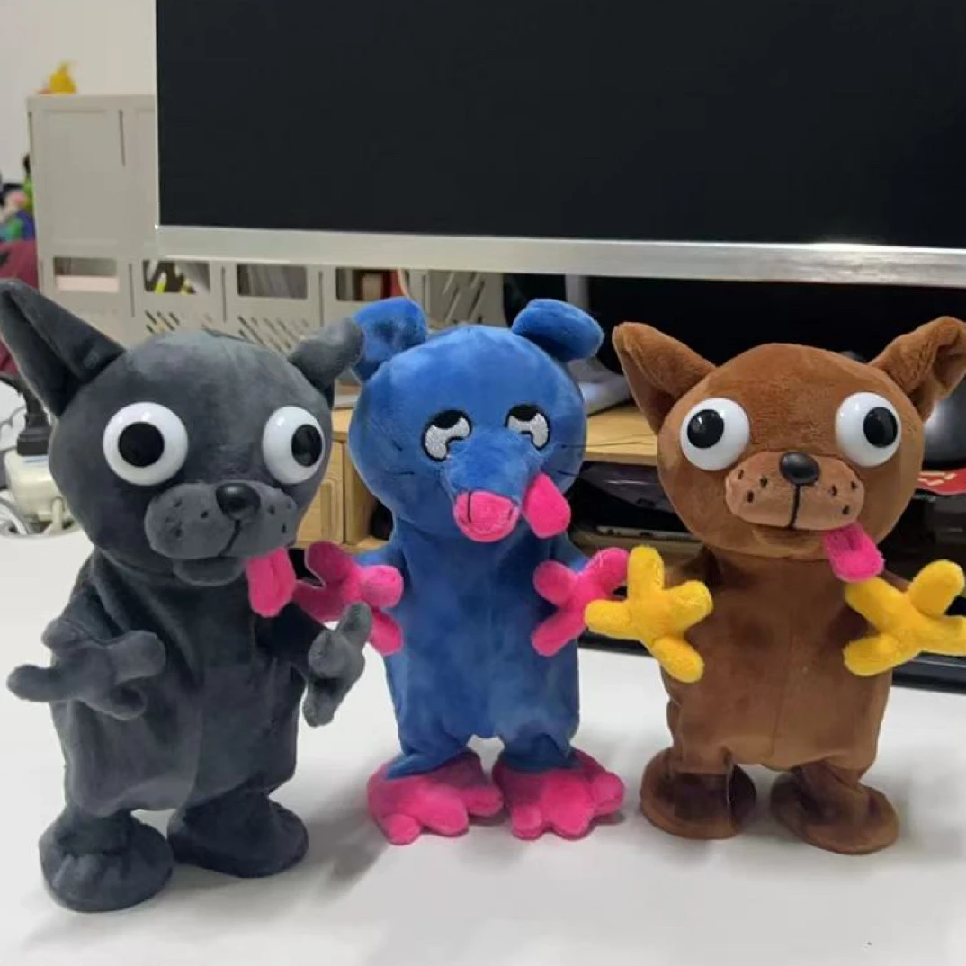 可爱毛绒公仔走路小老鼠创意生日礼物送女生