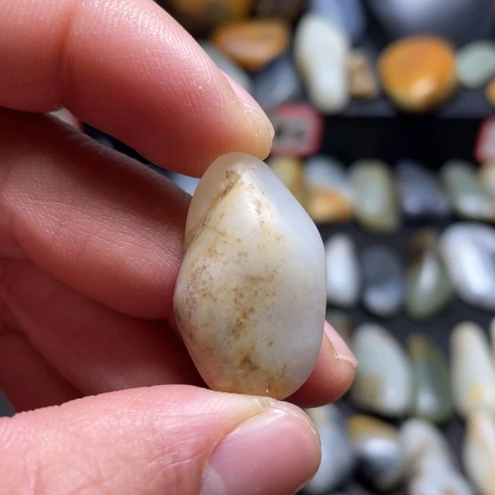 和田玉未镶嵌挂件46