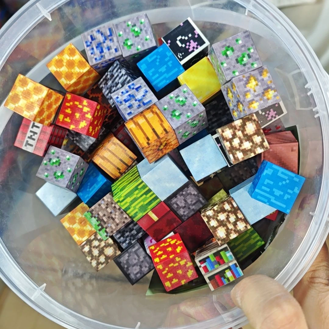 磁力积木不带盒随机发