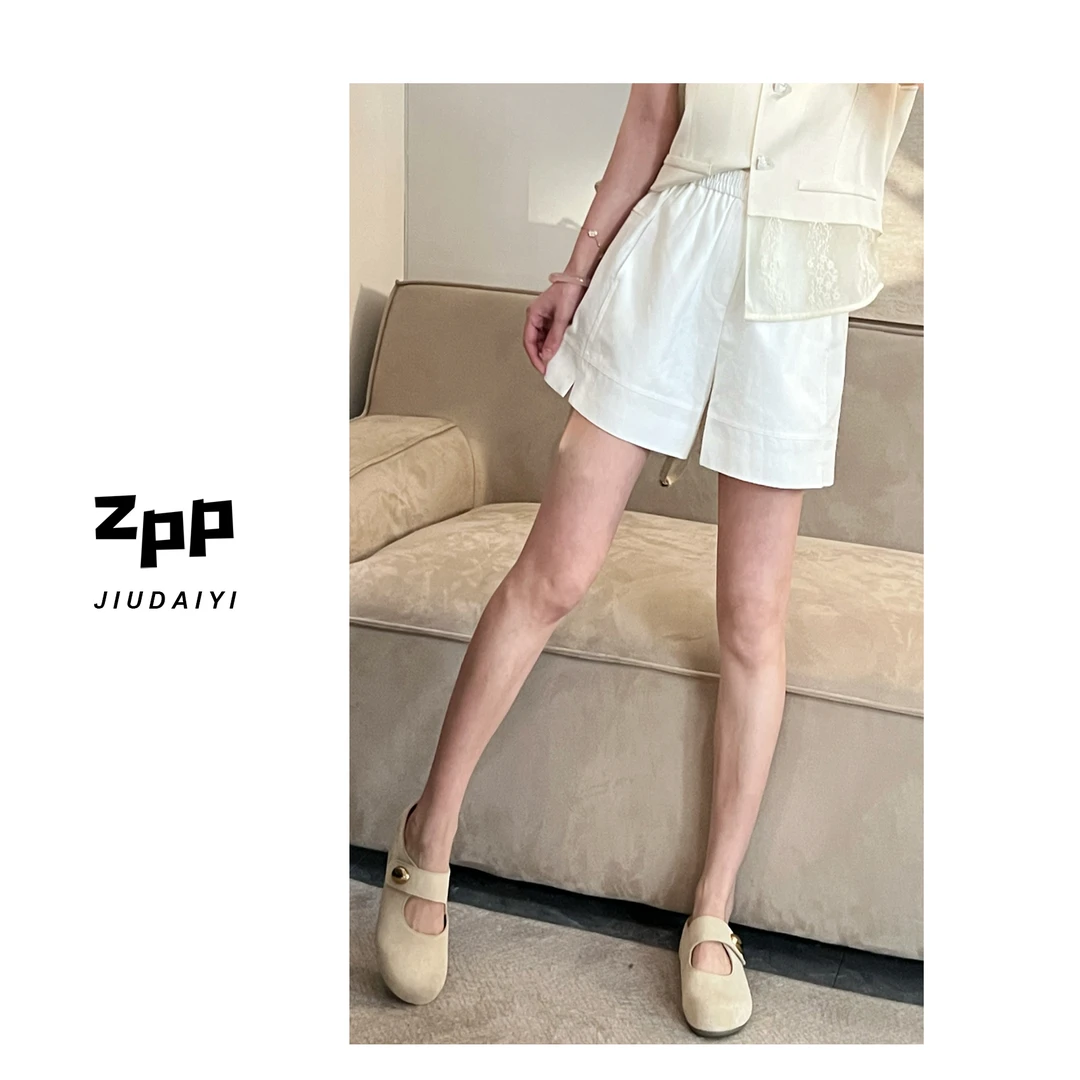 玖黛衣现货【入夏裤】新款纯色宽松显瘦休闲裤子KZP39810