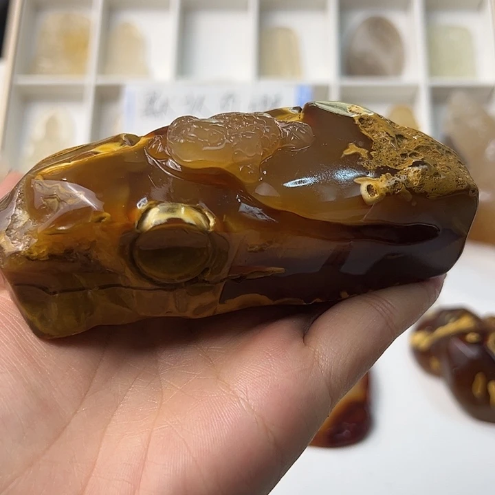 玛瑙/玉髓颈饰合金