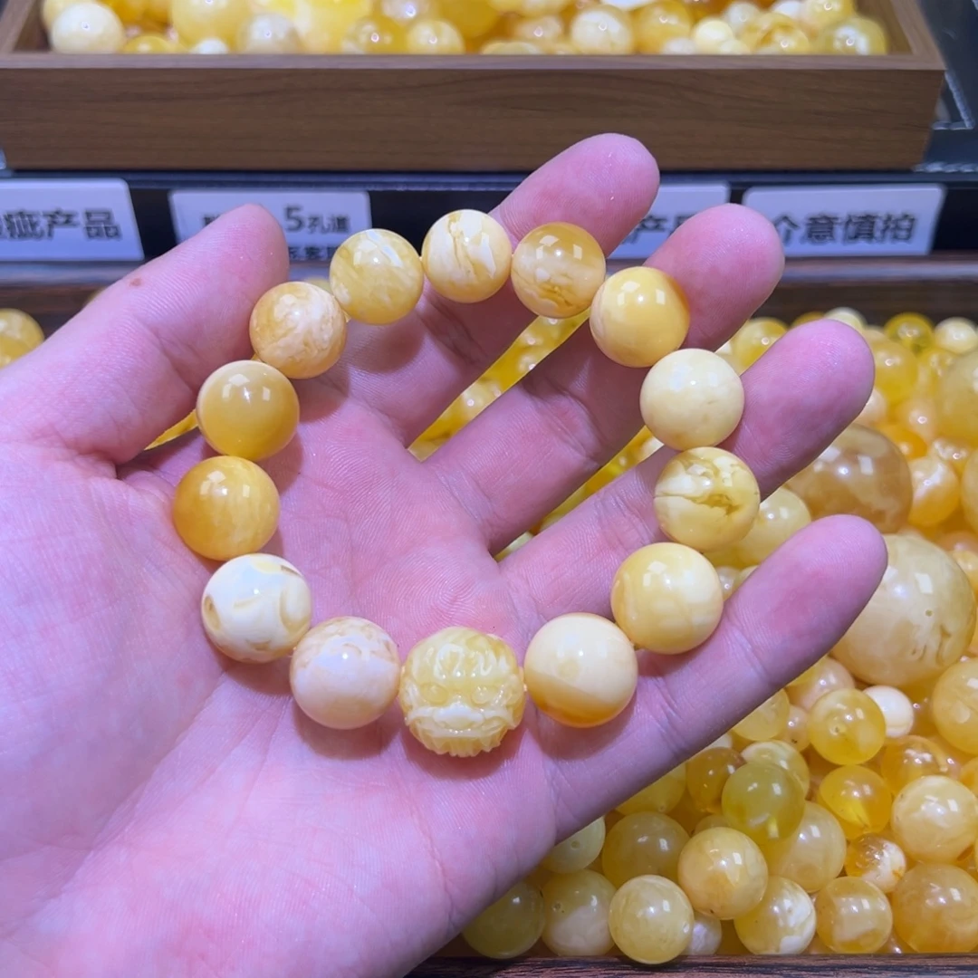 蜜蜡未镶嵌裸石别拍