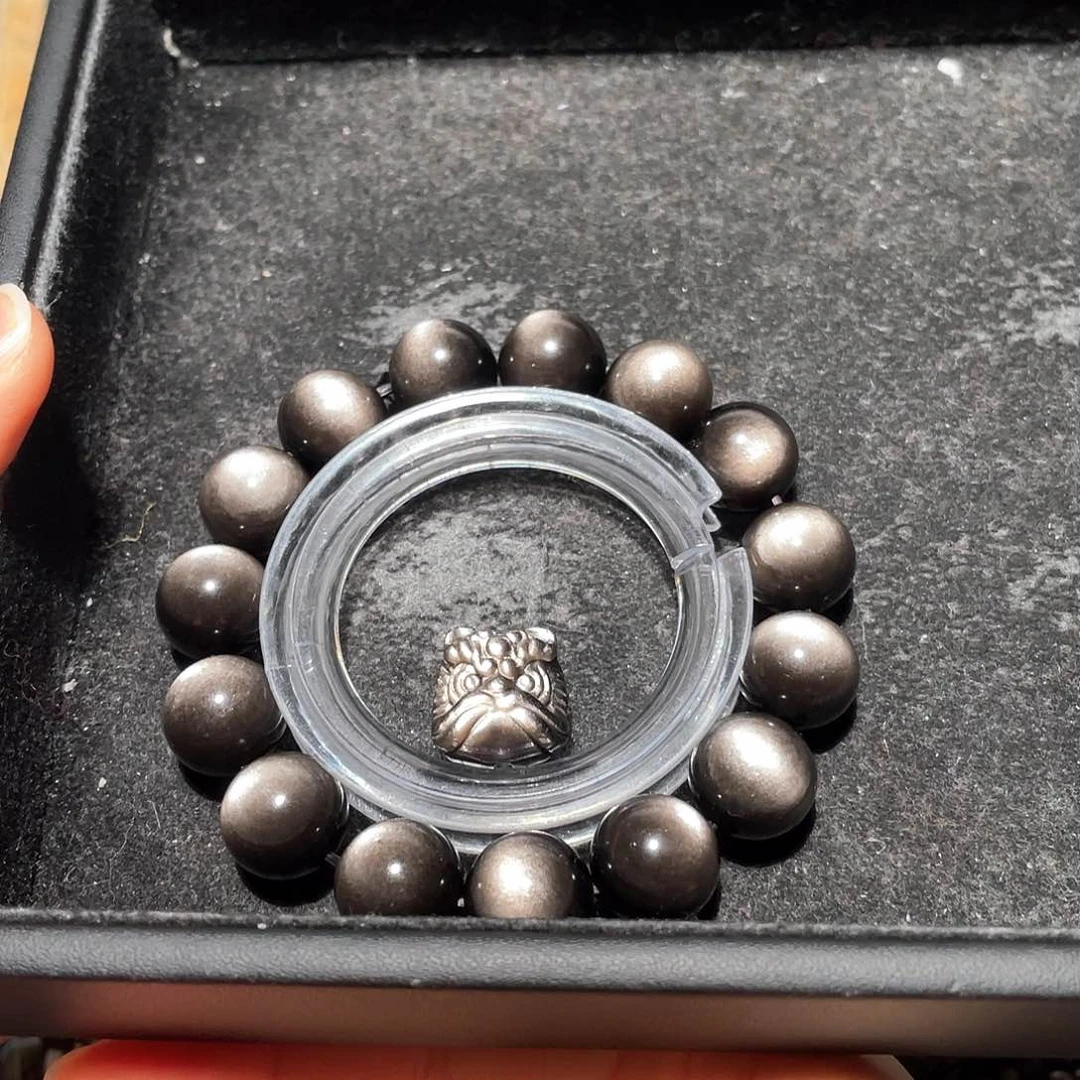 黑曜岩手链未镶嵌Y****I