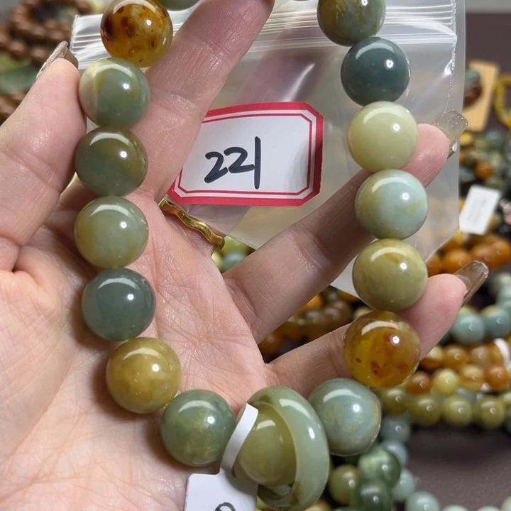 蛇纹石玉未镶嵌手链