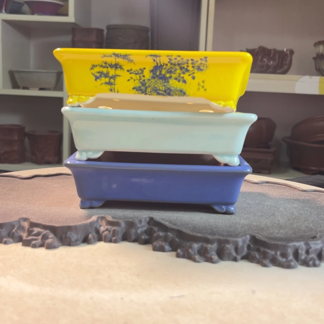 紫砂花盆瑕疵4-14-10-3。。。